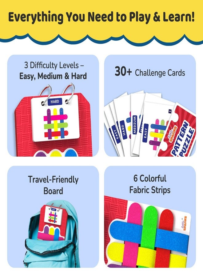 سمارتيفيتي لعبة ألغاز الأنماط الذكية للأطفال من 4 إلى 8 سنوات | لعبة مطابقة الألوان والأنماط | أكثر من 30 تحديًا | التنسيق بين اليد والعين، التفكير المنطقي | لعبة تعليمية تفاعلية للأولاد والبنات من عمر 4 إلى 8 سنوات - Image 2